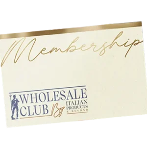 Italian Products Wholesale Club Membership card